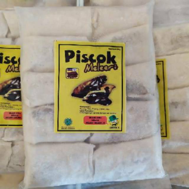 

PREMIUM PISCOK MELEER PISANG DENGAN COKELAT LUMER MAKANAN BEKU PISANG COKLAT ENAAK