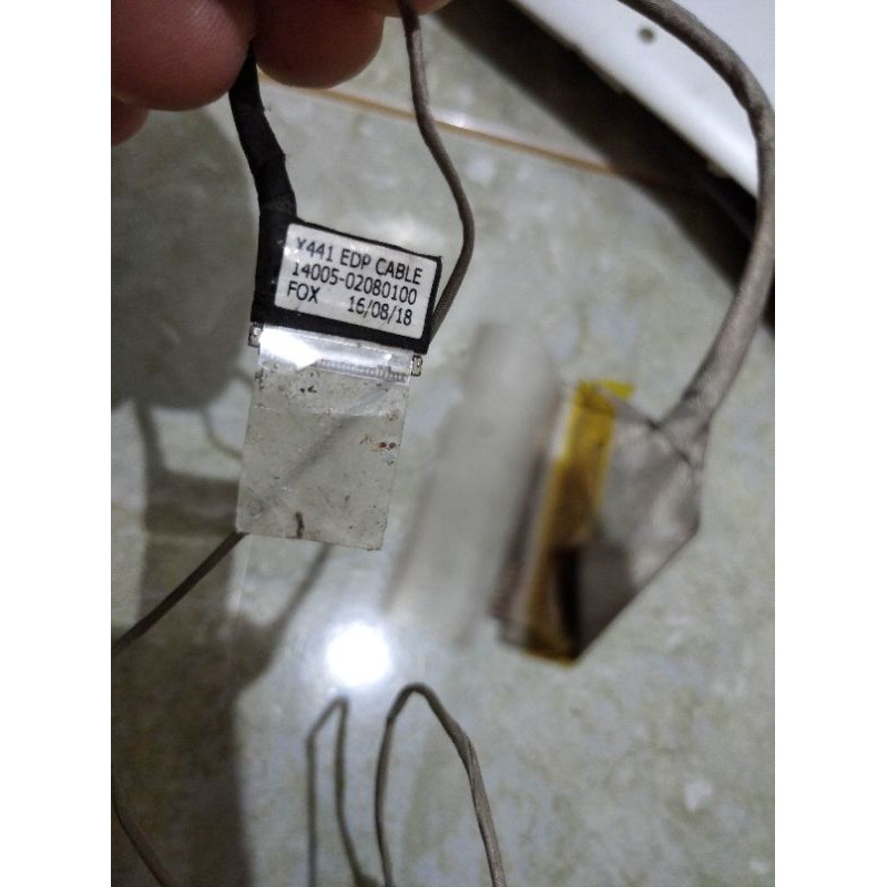 fleksibel flexibel flexible layar kabel led lcd laptop asus x441 x441n x441s x441u x441b x441m