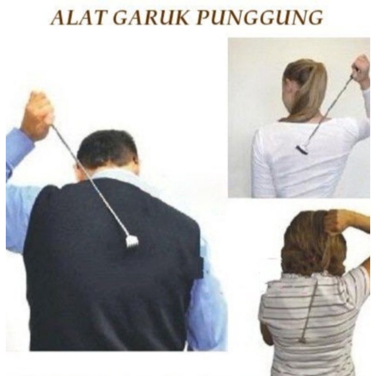 alat garuk punggung stainles serbaguna