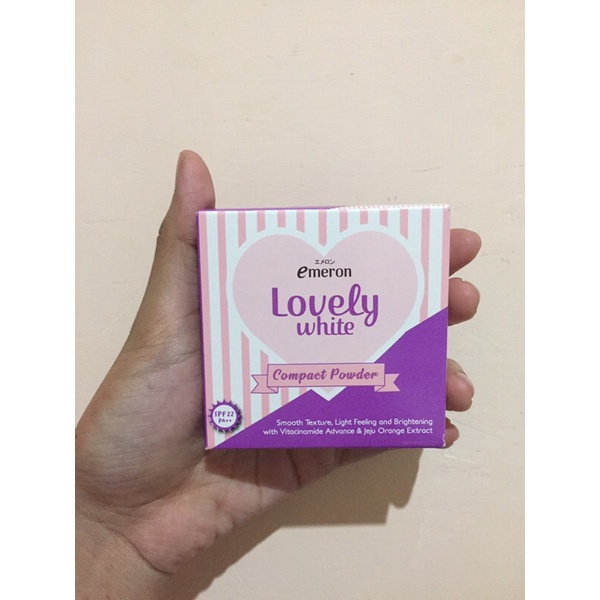 EMERON LOVELY WHITE COMPACT POWDER