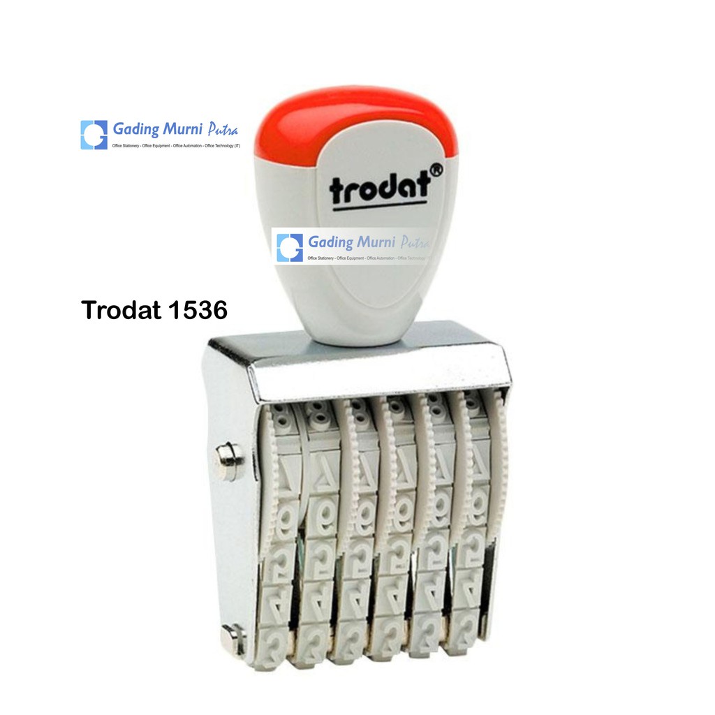 

Stamp Stempel Trodat 1536 / Stempel Angka 3 mm 6 Digit