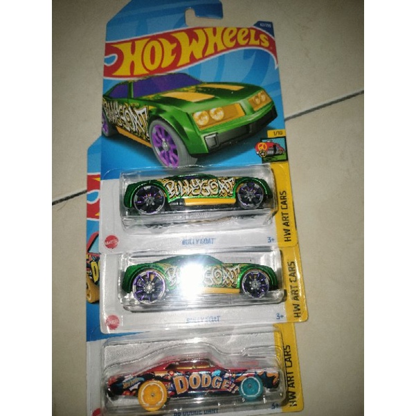 HW ART CARS BULLY GOAT