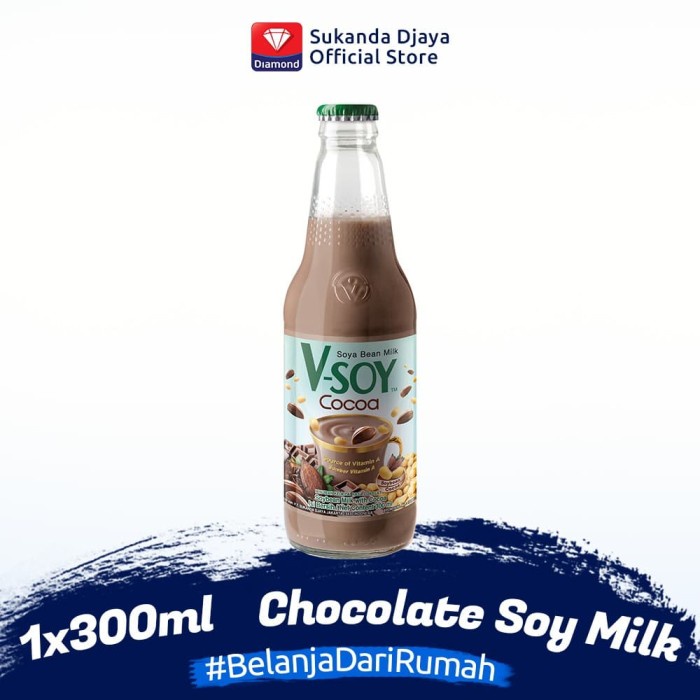 

Da2011Ca V-Soy Susu Kedelai Coklat Chocolate Soy Milk Botol 300 Ml Xa201As