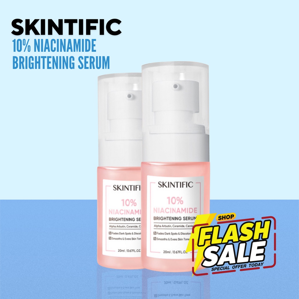 Jual SKINTIFIC - 10% Niacinamide Brightening Serum 20M (ORIGINAL) (BPOM ...