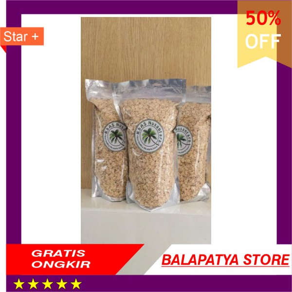 

40 OFF KHUSUS HARI INI !!! Rolled Oat Meal Khas Nusantara 450 gram Premium Quality