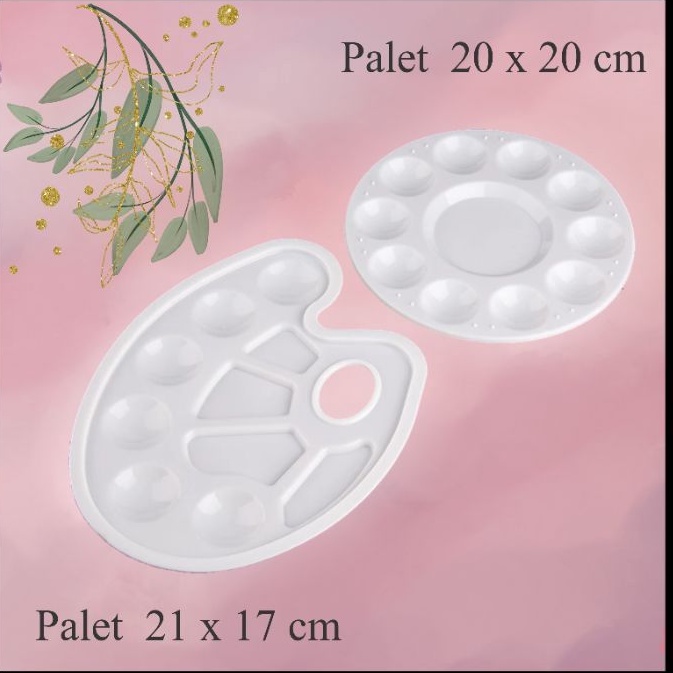 

Palet Lukis Plastik 17×22 cm