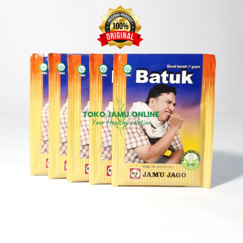 

Jamu Batuk Jago - Membantu Meredakan Batuk Dan Masuk Angin (Isi 10 Sachet)