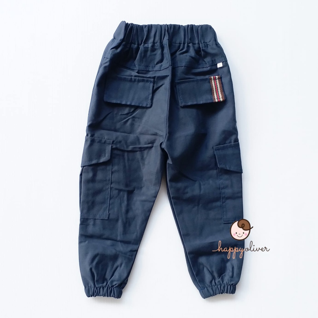 HappyOliver CELANA PANJANG CARGO A celana pants anak laki premium