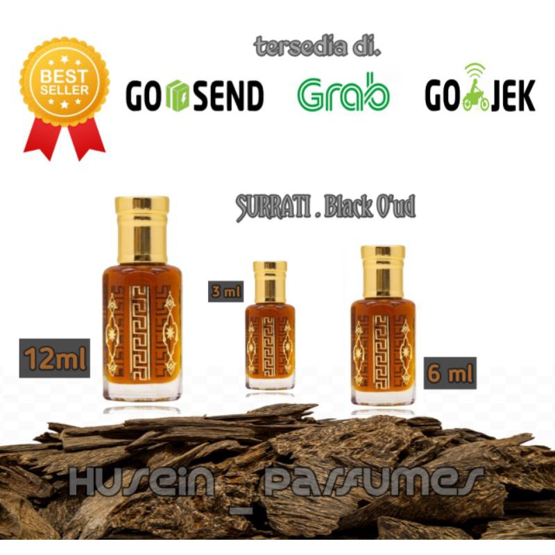 Perfume Black Oud 6 ml by surrati 100%original