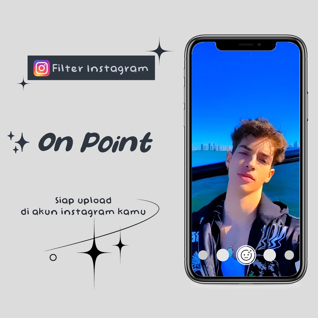 FILTER INSTAGRAM - ON POINT ( by @username kamu &amp; Nama Filter Bisa Diubah)