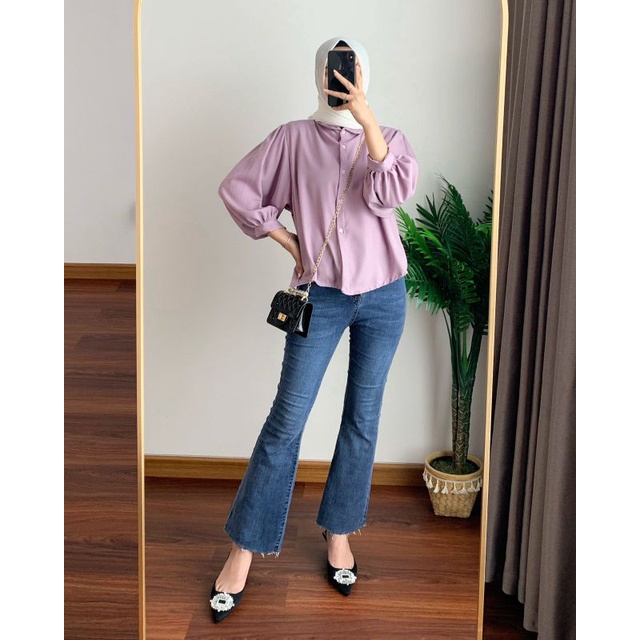 ATASAN WANITA / DIORA BASIC BLOUSE By Jarjeous_store