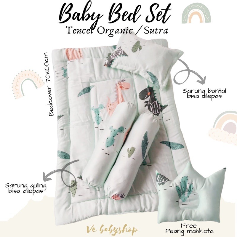 Baby bed set bedding set bayi bedcover bayi tencls ORGANIC SUTRA