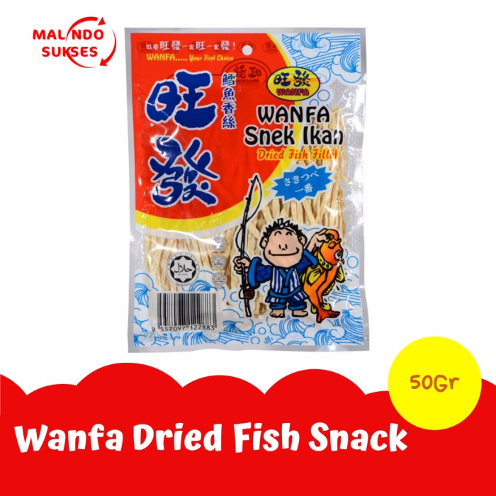 

Q20121Sa Wanfa Dried Fish Snack 50Gr Dw501Sqss