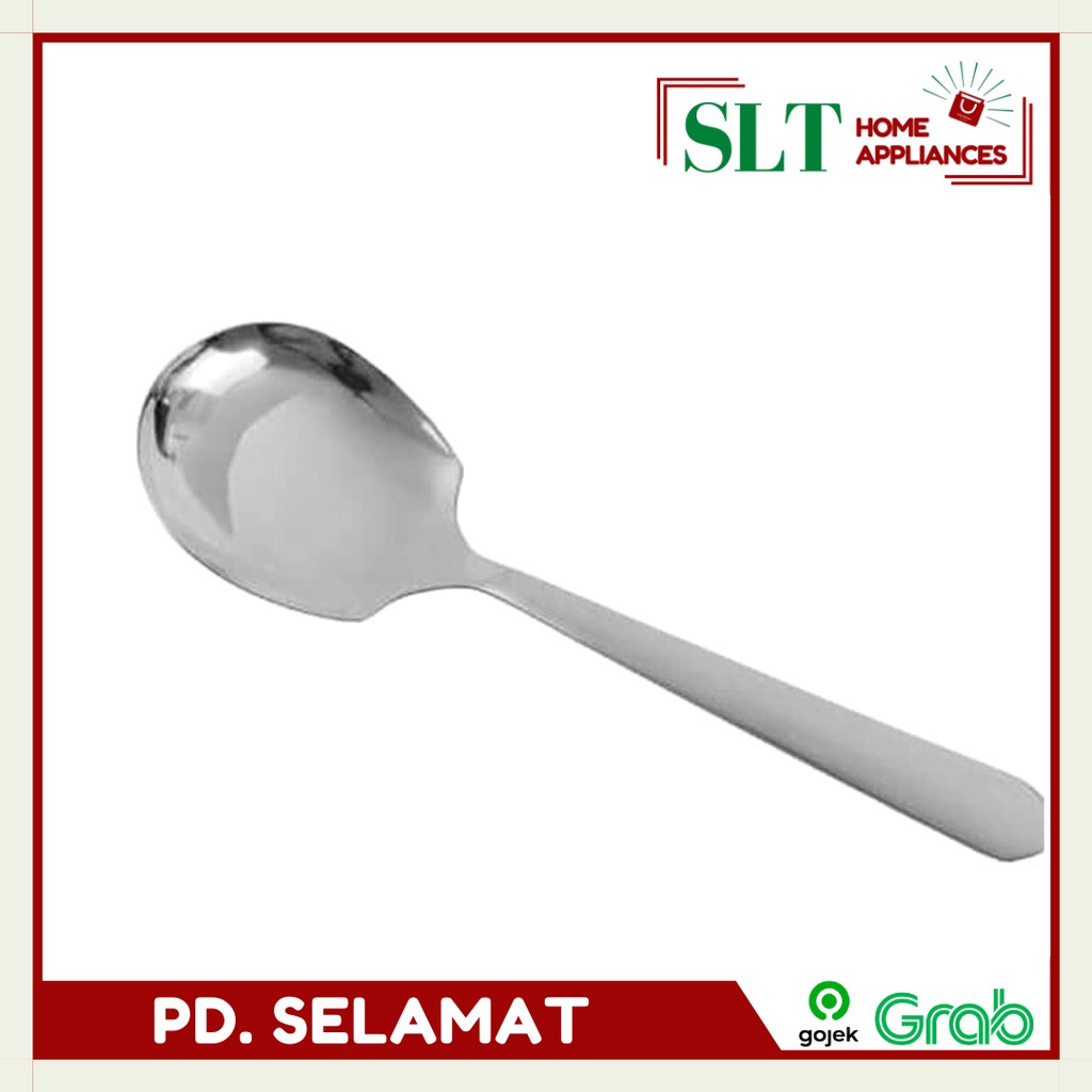 SENDOK PRASMANAN STAINLESS TEBAL SENDOK KENTANG BESAR SENDOK SAYUR