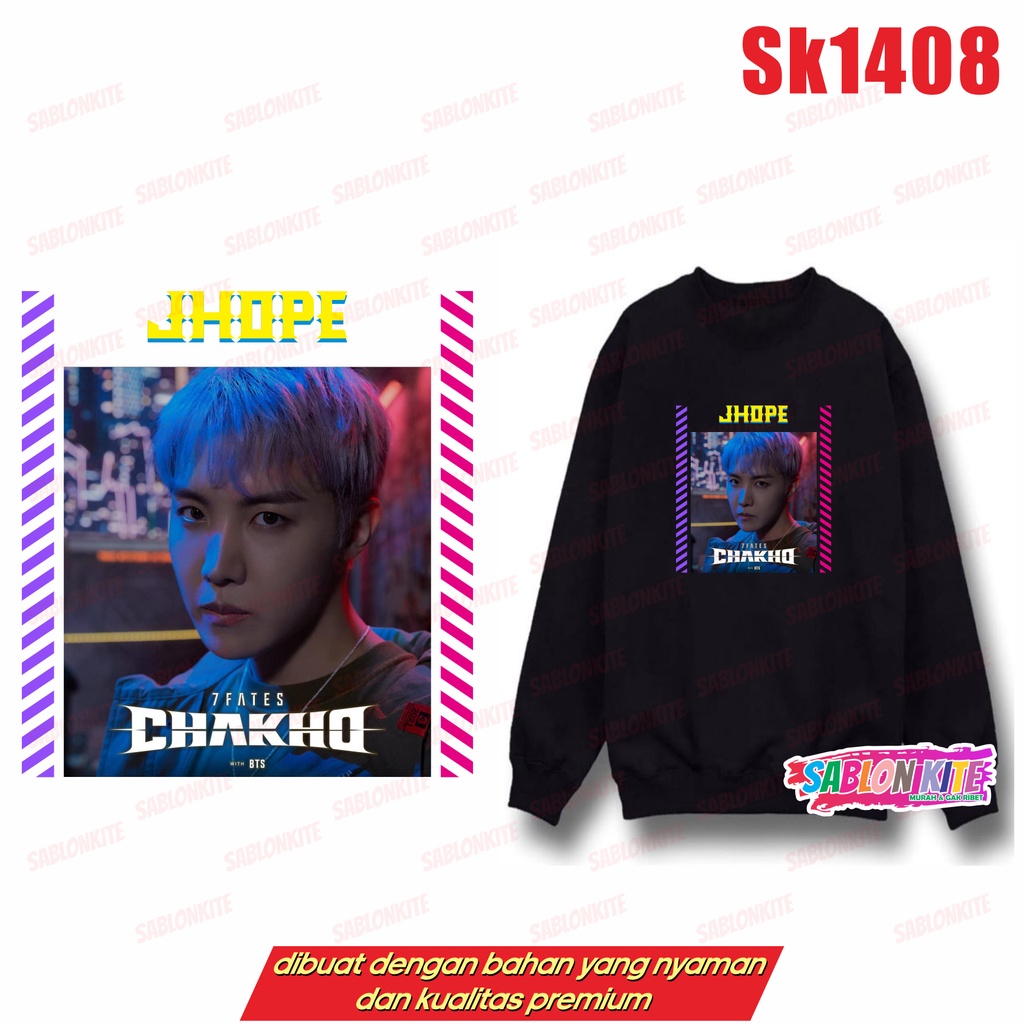 MURAH!!! SWEATER KPOP MEMBER CHAKHO SK1408 JK SG V JIN JM RM JH 4 WARNA