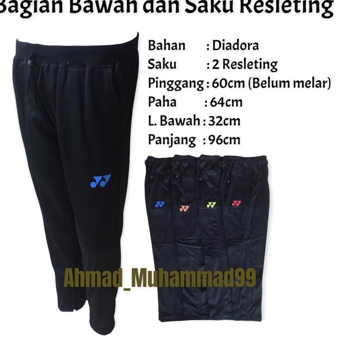 Celana Panjang Training Trening Pria Dewasa Jumbo XXL_XXXXL Pria Dewasa | Celana Olahraga Futsal