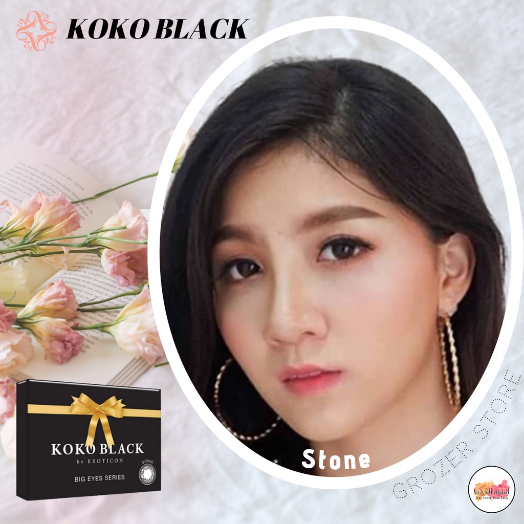 SOFTLENS X2 KOKO BLACK  BIG EYES  MINUS 0.50 sd 2.75