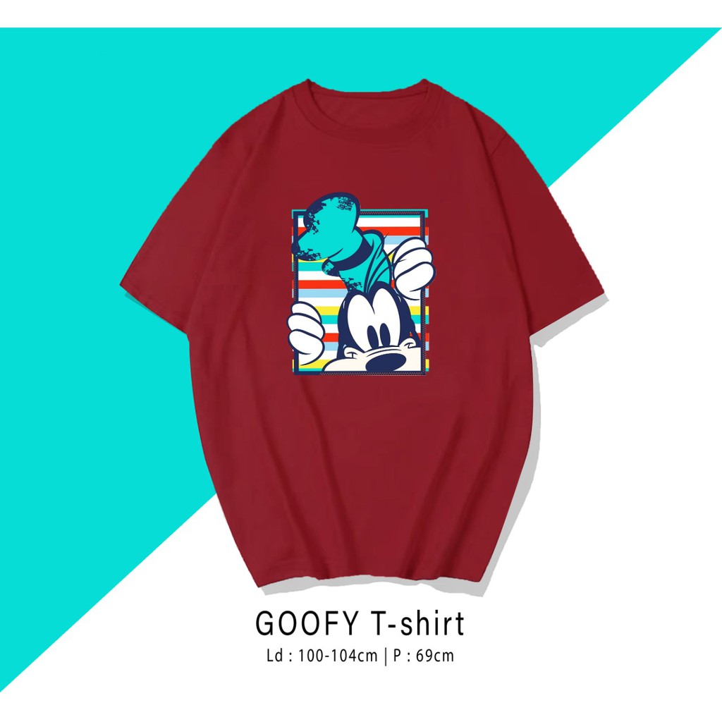 GROFFY ANJING CARTOON / TERMURAH BAJU KAOS KATUN WANITA/ PRIA UNISEX LENGAN PENDEK / TUMBLR TEE