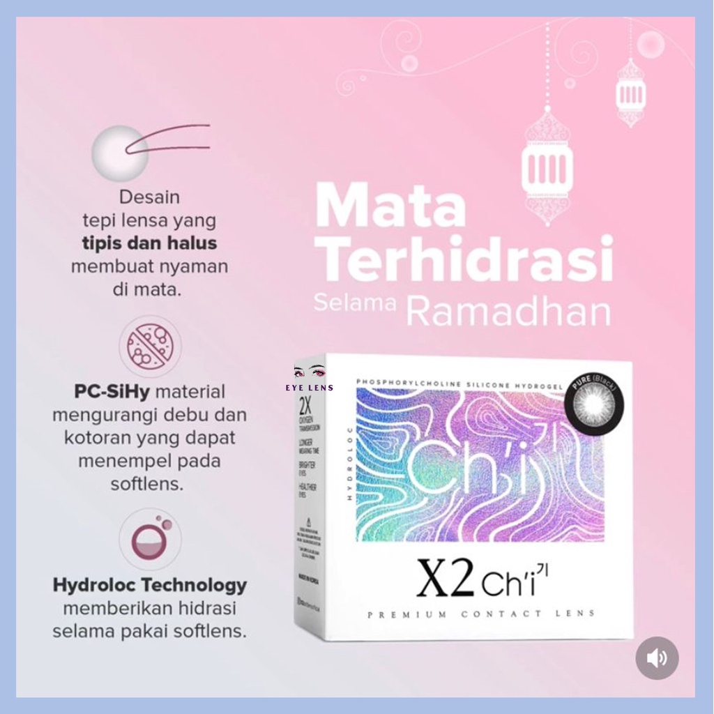 SOFTLENS X2 CHI PREMIUM SOFTLENS NORMAL &amp; MINUS (-0.50 SD -2.50) BY EXOTICON DIA 14.2MM FREE LENSCASE / Softlen Soflen Soflens