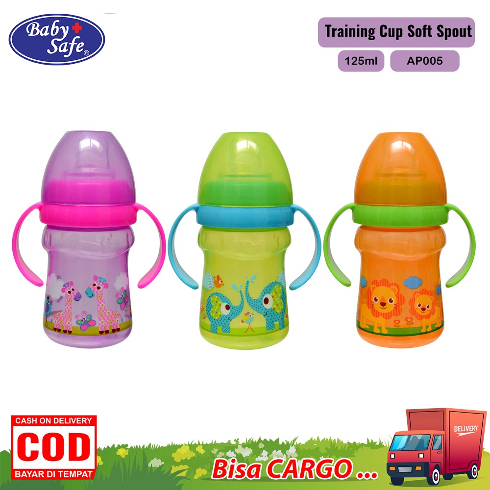 Baby Safe Cup Soft Spout 125 ml / Training Cup Soft Spout ( AP005 )