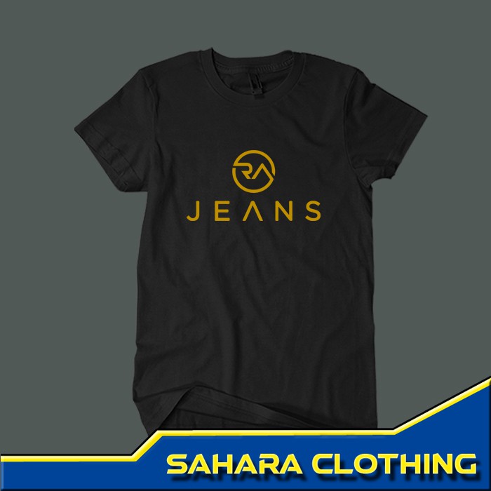 Kaos RA JEANS PREMIUM Pria Wanita Dewasa Dengan Cotton Combed 30s Premium