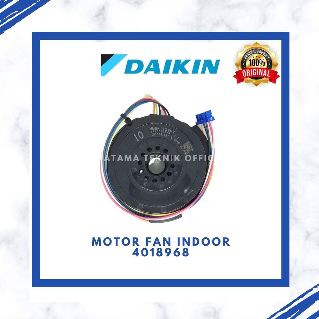 Jual MOTOR FAN INDOOR AC DAIKIN THAILAND ORIGINAL FTKQ25UVM4 Shopee Indonesia