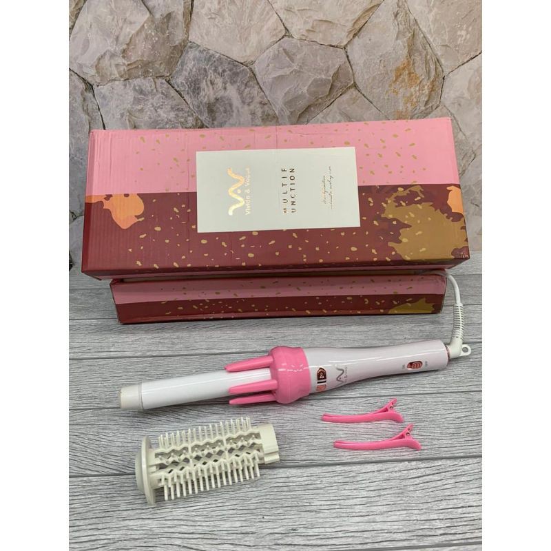 CATOKAN RAMBUT VIVIDO AUTOMATIC ALAT RAMBUT KERITING OTOMATIS VIVID HAIR CURLY