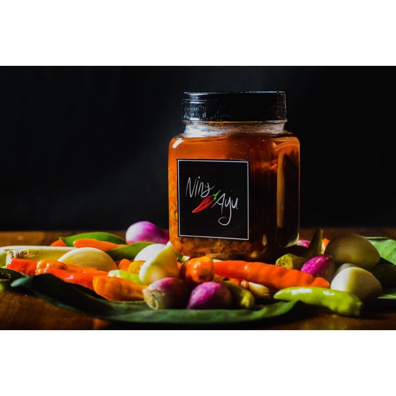 

sambal hijau teri /sambal tanpa Pengawet / sambal sehat