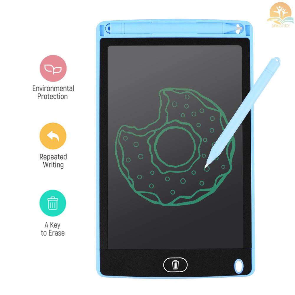 (MMOI) Tablet Gambar / Tulis LCD 8 &quot;Ultra Tipis Portable Dengan Pen Stylus Untuk Anak / Dewasa