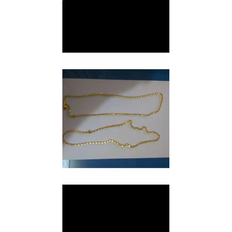 kalung padi emas muda 1suku 6,7gram