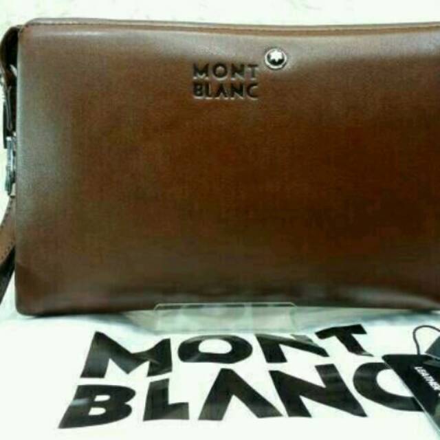 Tas tangan pria/wanita MONTBLANC BROWN