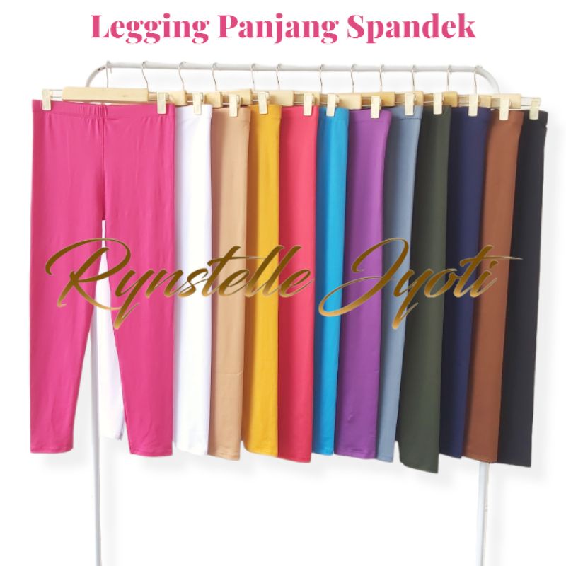 Legging panjang Jumbo Spandek by Rynstelle / celana leging panjang wanita