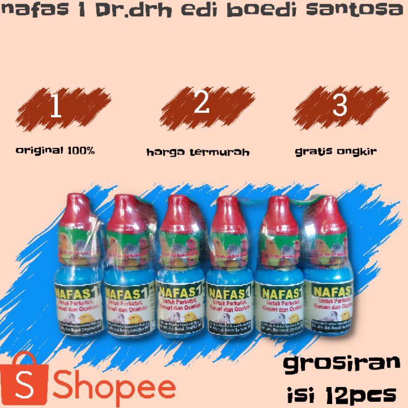 VITAMIN BURUNG NAFAS 1 DR EDI BEST SELLER