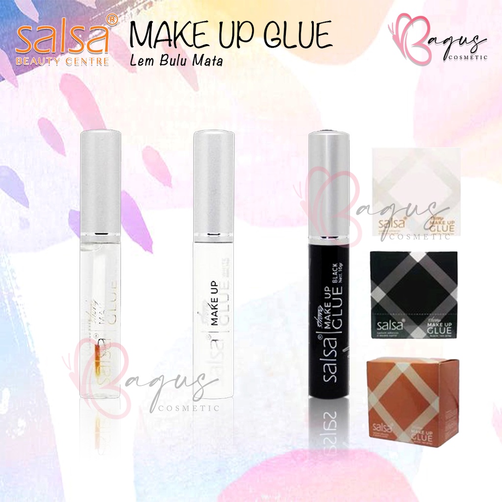 ⭐ BAGUS ⭐ SALSA MAKE UP GLUE 10gr  | Lem Bulu Mata