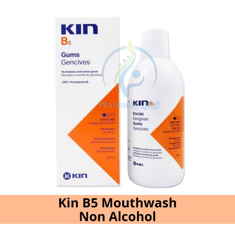 Kin B5 Mouthwash Mouthrinse Obat Kumur 500ml