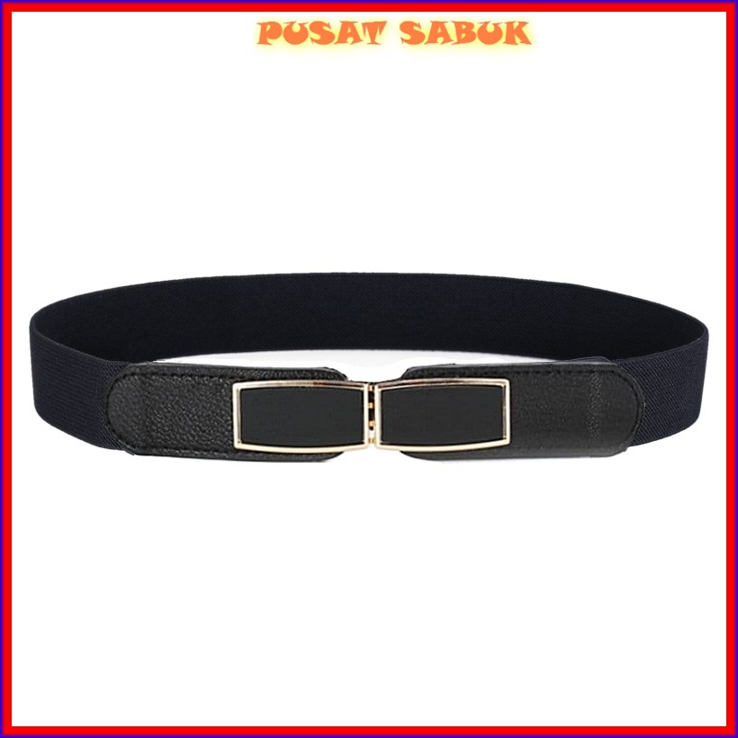 Ikat Pinggang Fashion Wanita Women Belt Korea Kecil Gesper Sabuk Obi Karet Cewek Emas ring Gold Kupu