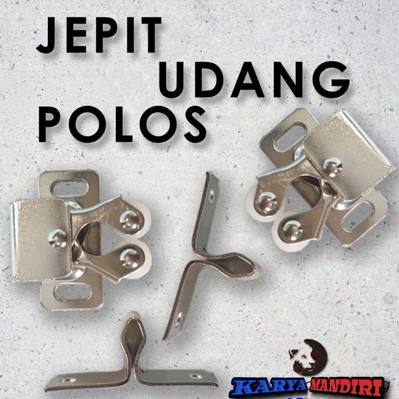 Capit Udang / Jepit Udang Pintu / Pengait Lemari / Pengunci Lemari