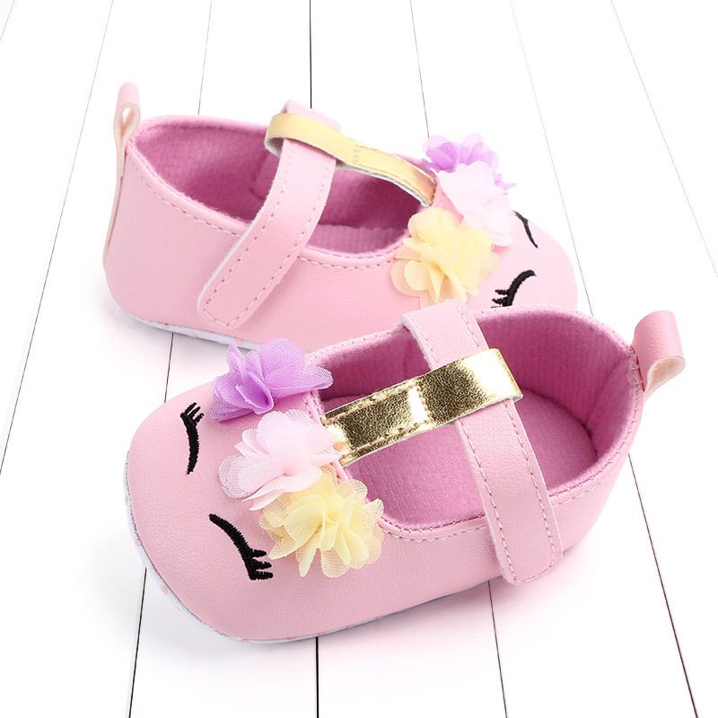 [ 0 - 18 bulan ] Sepatu prewalker pesta unicorn anak perempuan import cocok untuk ulangtahun