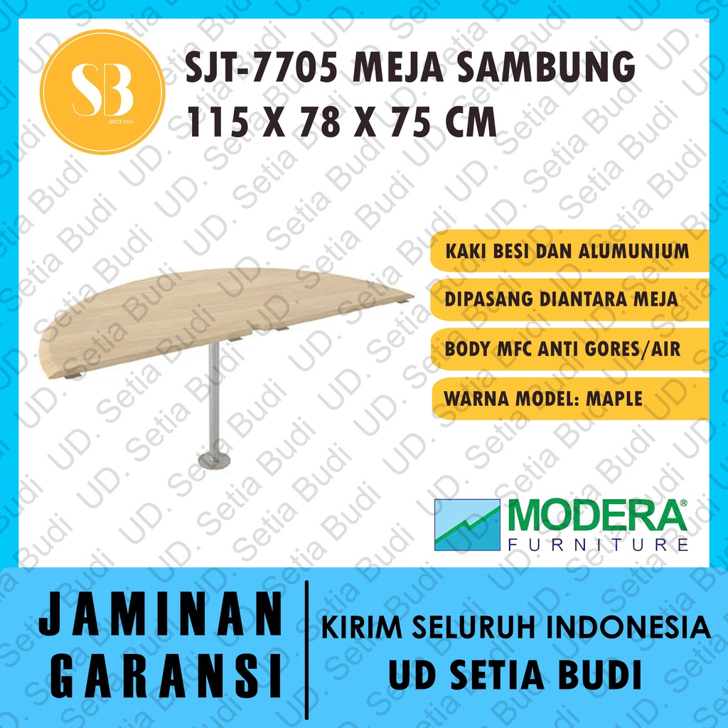 Meja Kantor Sambungan / Joint + Pole JT Modera SJT-7705 S-Class