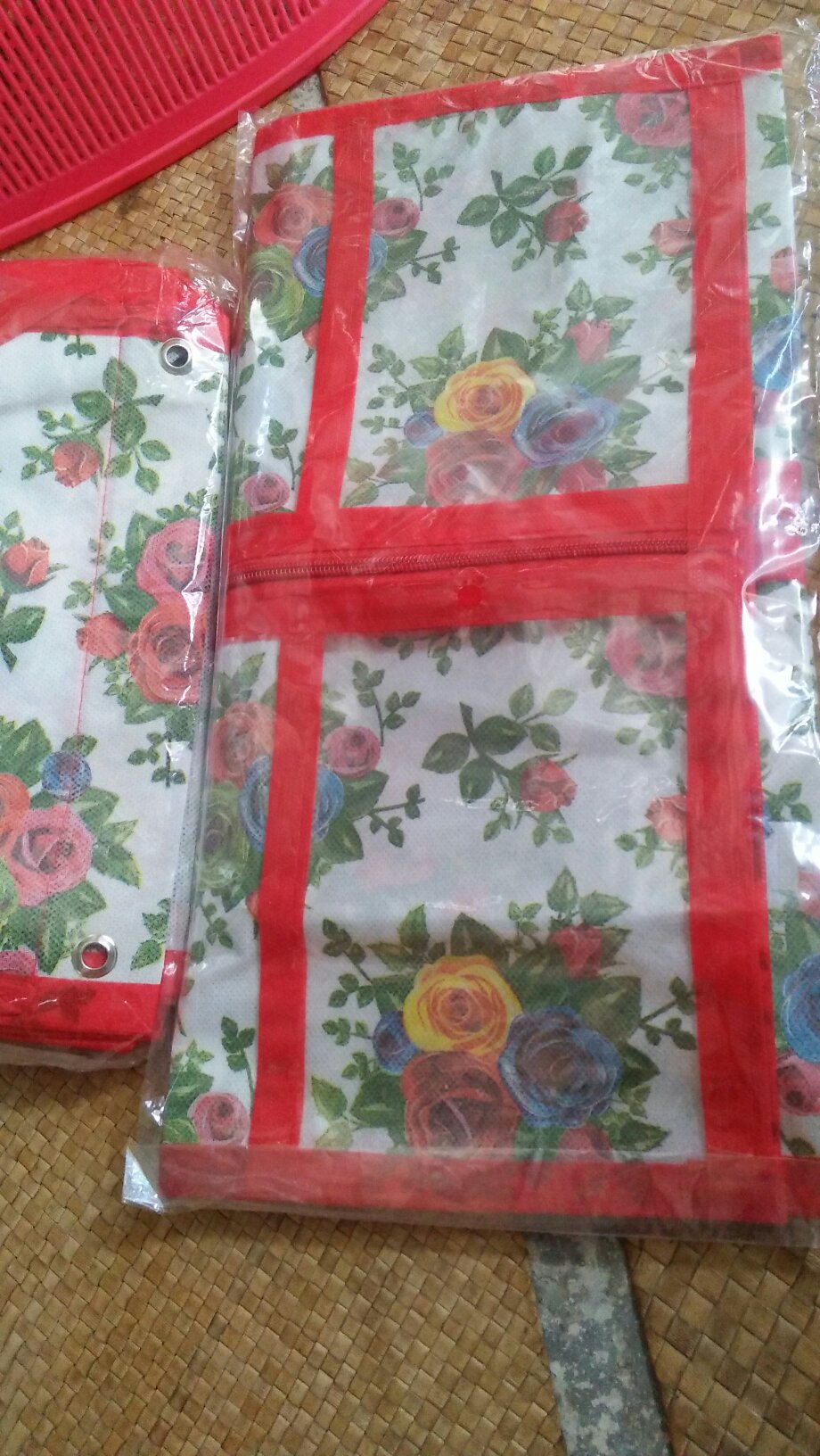 Bisa Codpromo Murah Paket 5in1 Rak Gantung Motif Bunga Tanpa Resleting Kualitas Terbaik Dan Termurah