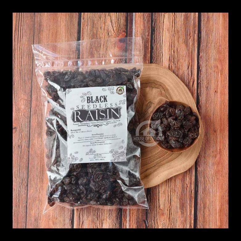 

UPDATE! BLACK SEEDLESS RAISINS (KISMIS HITAM TANPA BIJI) 1 KG MURAH