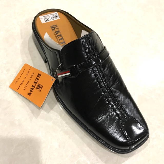 Sepatu sendal kulit keyton 763