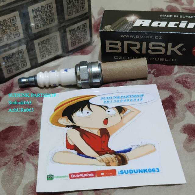 Busi brisk Cooper Racing satria Fu FUFi GSX CBR Vario