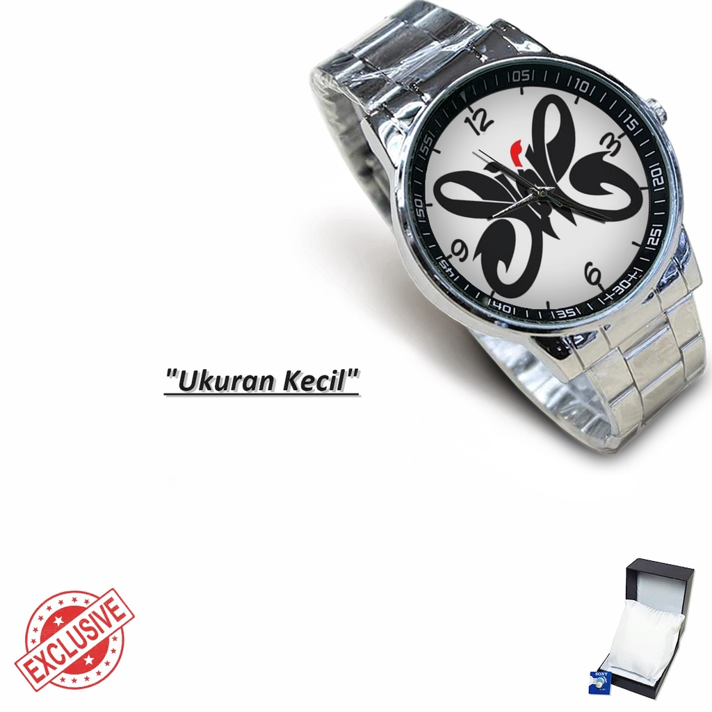 Jam Tangan Rantai Couple SLANK Motif 2