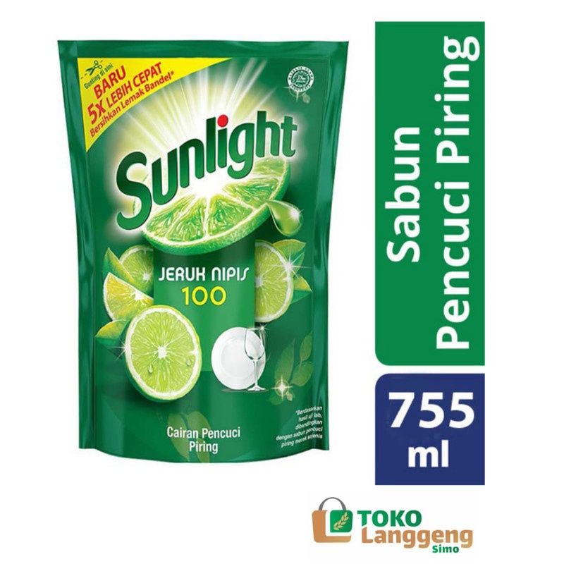 Sunlight Jeruk Nipis Refil 210ml