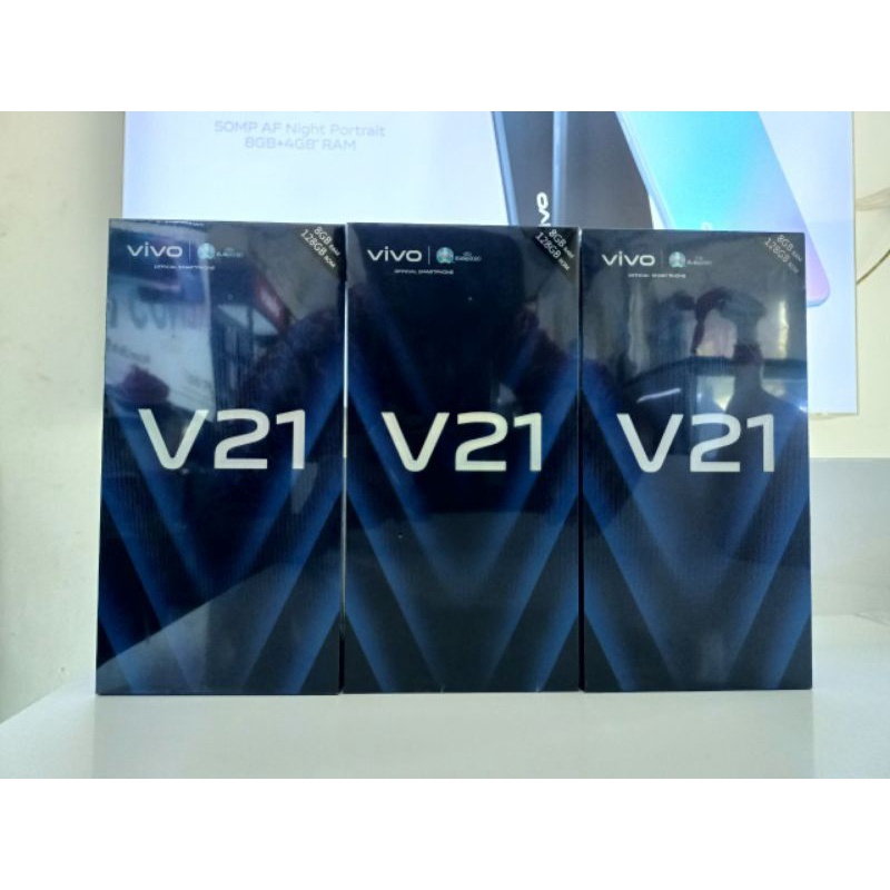 Vivo V21 4G Ram 8/128GB - Vivo Smartphone V21 4G
