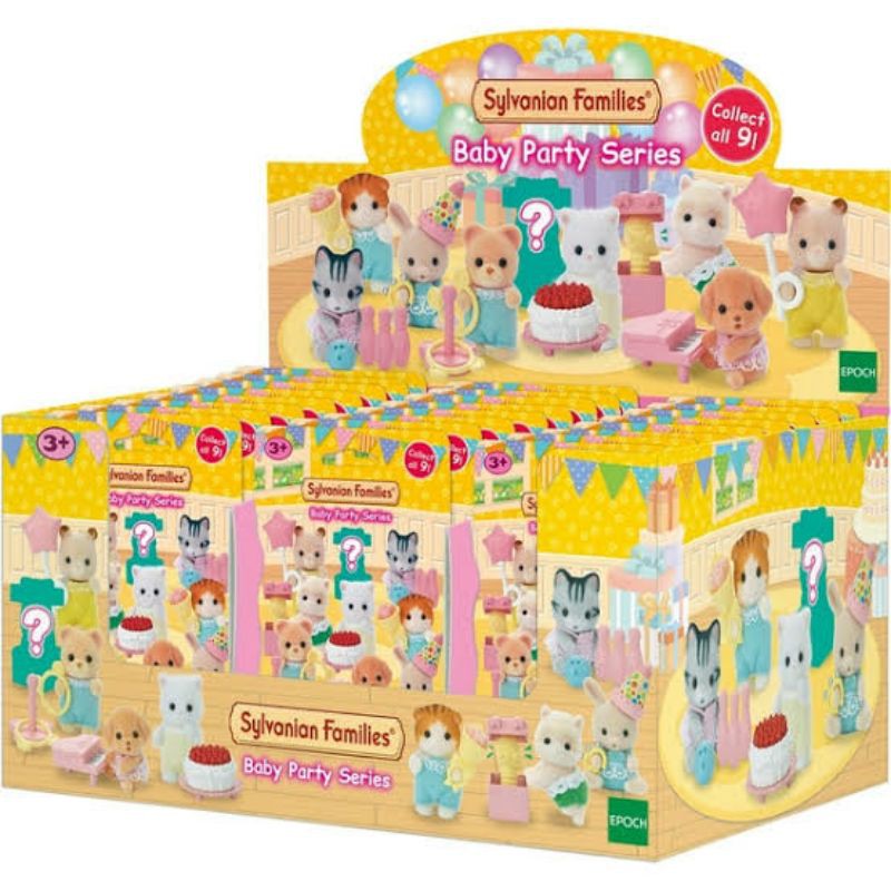 FIGURINE SYLVANIAN FAMILIES BABY SHOPPING / PARTY SERIES blind pack - 5382