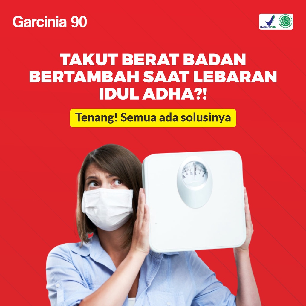 Herbal Garcinia 90 Merengurangi Lemak Tubuh Turunkan Berat Badan Atur Gula Darah Cegah Kank Isi 60 Kapsul