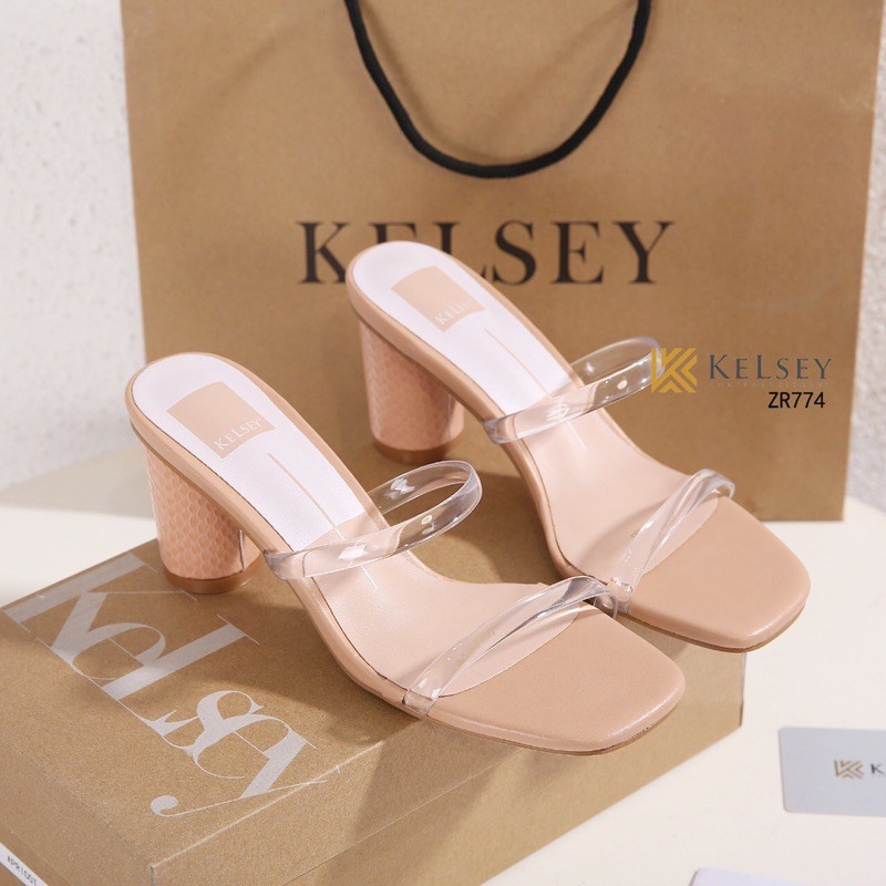 (GRATIS ALAS KAKI) NICOLE HEELS WANITA IMPORT KELSEY ZR774