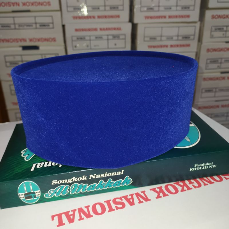 songkok/ peci biru viral murah/ peci songkok biru / songkok polos biru